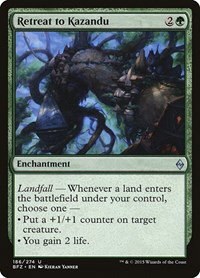 Retreat to Kazandu - Foil