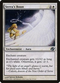 Serra's Boon - Foil