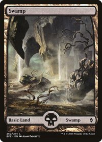 Swamp (262) - Full Art - Foil