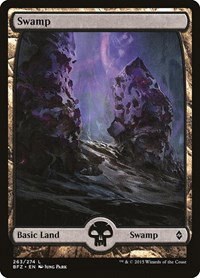Swamp (263) - Full Art - Normal Swamp 263 Full Art
