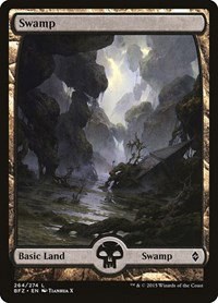 Swamp (264) - Full Art - Foil