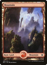 Mountain (266) - Full Art - Foil