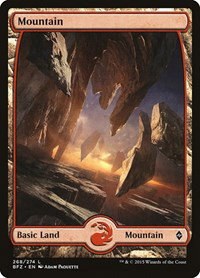 Mountain (268) - Full Art - Normal Mountain 268 Full Art