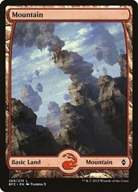 Mountain (269) - Full Art - Foil