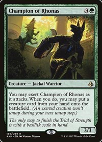 Champion of Rhonas - Foil