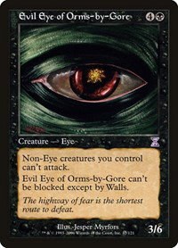 Evil Eye of Orms-by-Gore - Foil