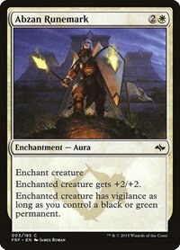 Abzan Runemark - Foil