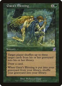 Gaea's Blessing - Foil