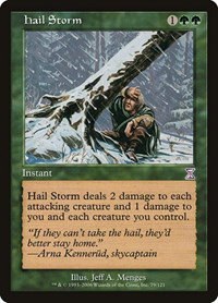 Hail Storm - Foil