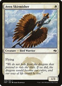 Aven Skirmisher - Foil