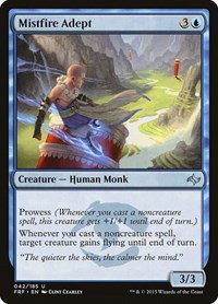 Mistfire Adept - Foil