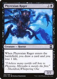 Phyrexian Rager - Foil