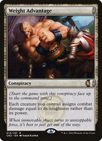 Weight Advantage - Normal Weight Advantage