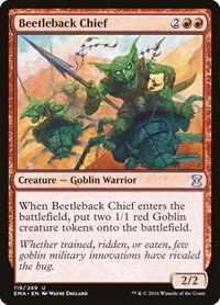 Beetleback Chief - Foil