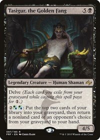 Tasigur, the Golden Fang - Foil