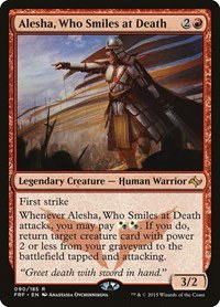 Alesha, Who Smiles at Death - Foil