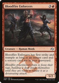 Bloodfire Enforcers - Foil