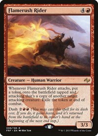 Flamerush Rider - Foil