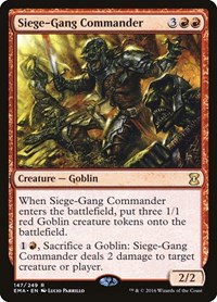 Siege-Gang Commander - Foil