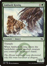 Ambush Krotiq - Foil