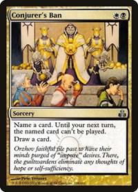 Conjurer's Ban - Foil