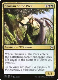 Shaman of the Pack - Foil