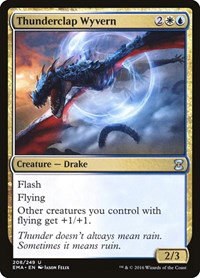 Thunderclap Wyvern - Foil