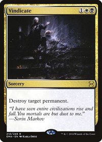 Vindicate - Foil
