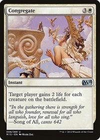 Congregate - Normal Congregate