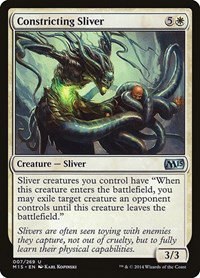 Constricting Sliver - Normal Constricting Sliver