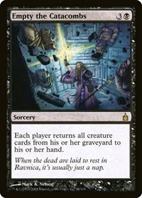 Empty the Catacombs - Foil