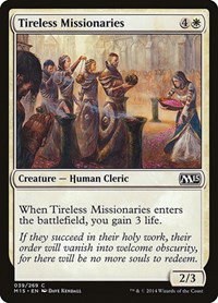 Tireless Missionaries - Foil