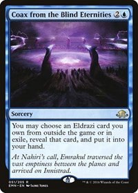 Coax from the Blind Eternities - Foil