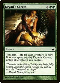 Dryad's Caress - Foil