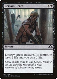 Certain Death - Foil