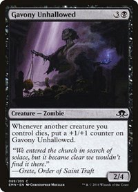 Gavony Unhallowed - Foil