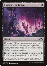 Unmake the Graves - Foil