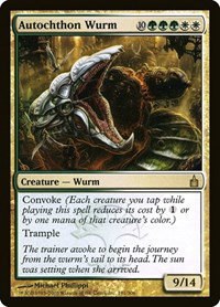 Autochthon Wurm - Foil