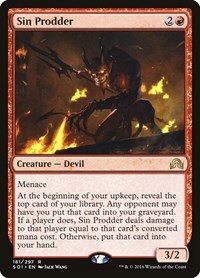 Sin Prodder - Foil