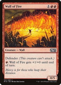 Wall of Fire - Foil