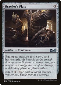 Brawler's Plate - Foil