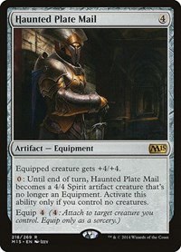 Haunted Plate Mail - Foil
