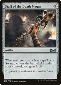 Staff of the Death Magus - Foil