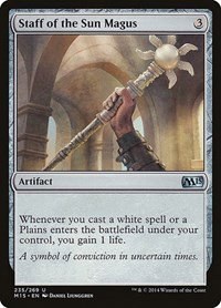 Staff of the Sun Magus - Foil