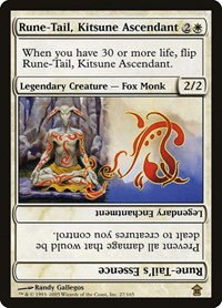 Rune-Tail, Kitsune Ascendant - Foil