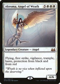 Akroma, Angel of Wrath - Foil Akroma Angel Of Wrath