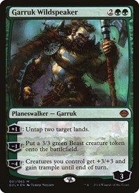Garruk Wildspeaker - Foil Garruk Wildspeaker