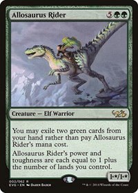 Allosaurus Rider - Normal Allosaurus Rider