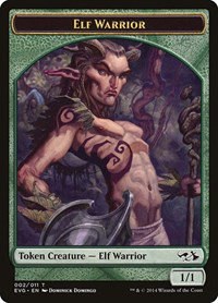 Elf Warrior Token - Normal Elf Warrior Token