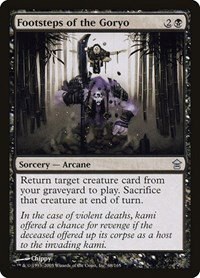 Footsteps of the Goryo - Foil